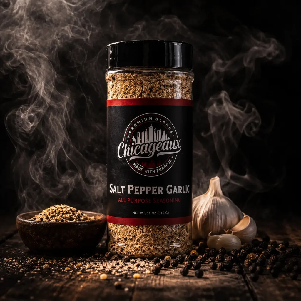 Chicageaux Salt Pepper Garlic Seasoning (11.5 oz)